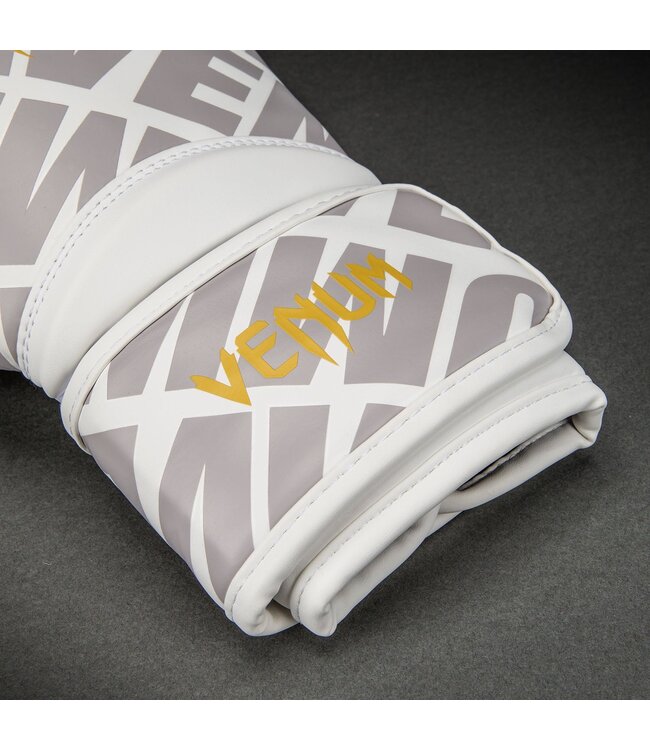 Venum Contender 1.5 XT 3D Boxhandschuhe – Weiß/Gold – Boxen und Kickboxen