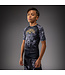Venum Wolf Atak Kinder Kurzarm-Rashguard - Schwarz/Grau