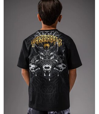 Venum Venum Wolf Atak Kinder T‑Shirt Schwarz/Grau – Bequem & Robust