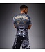 Venum Wolf Atak Rashguard - Zwart/Grijs | Compressieshirt voor MMA, BJJ & Kickboksen