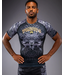 Venum Wolf Atak Rashguard - Black/Grey | Compression shirt for MMA, BJJ & Kickboxing