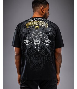 Venum Venum Wolf Atak T-Shirt - Baumwolle - Schwarz/Grau