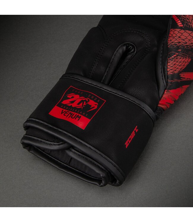 Venum 20th Anniversary Boxing Gloves - Black/Red | Professional Kickboxing & Training Gloves