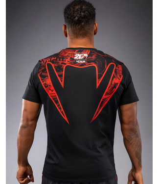 Venum Venum 20th Anniversary T‑Shirt Black/Red | Premium Lifestyle & Training Tee
