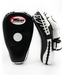 Twins Deluxe Punching Mitts Pads PML 21 Schwarz Weiss – Premium Leder Focus Mitts