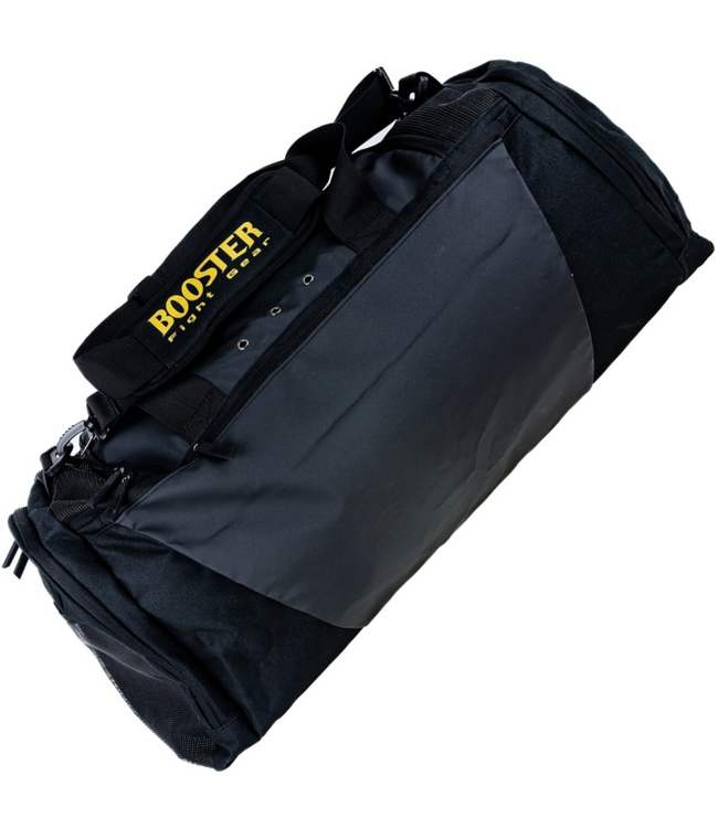 Booster Performance Gym Sporttas Zwart Goud – 60L Trainings- & Sporttas voor Boksen, Kickboksen, MMA en Fitness