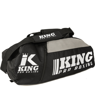 King Pro Boxing King Pro Boxing KPB Sporttasche Schwarz Grau – Tasche & Rucksack