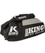 King Pro Boxing KPB Sporttasche Schwarz Grau – Sporttasche & Rucksack für Boxen, Kickboxen, MMA und Fitness