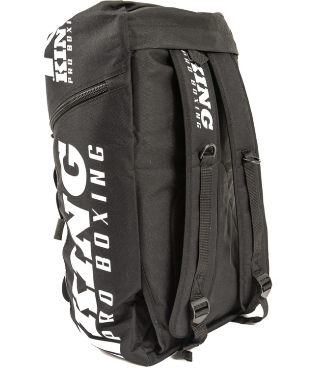 King Pro Boxing KPB Reistas Zwart Grijs – Sporttas & Rugtas voor Boksen, Kickboksen, MMA en Fitness