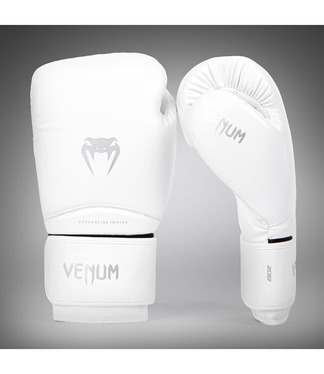 Venum Contender 1.5 Kids Boxhandschuhe – Weiß/Silber | Kinder Boxhandschuhe für Boxen, Kickboxen & Muay Thai