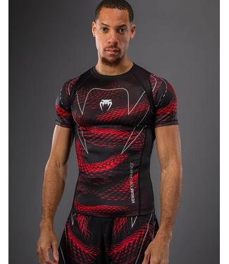 Venum Venum Matupa Rashguard Zwart/Rood/Zilver | MMA & Kickboks-compressietop