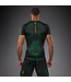 Venum Matupa Rashguard – Black/Green/Gold | Premium compression top for MMA, grappling & kickboxing