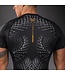 Venum Matupa Rashguard – Black/Grey/Gold | Premium compression top for MMA, grappling & kickboxing