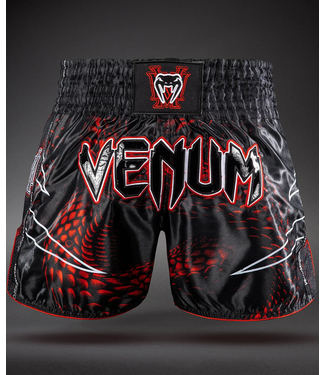 Venum Venum Matupa Muay Thai Shorts Black/Red/Silver | Premium Kickboxing Shorts