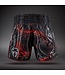 Venum Matupa Muay Thai Shorts – Zwart/Rood/Zilver | Professionele Muay Thai & Kickboks Shorts