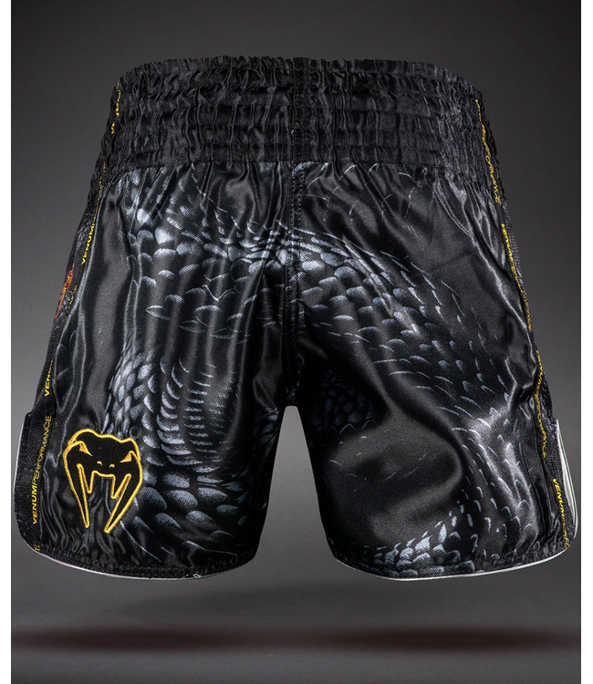 Venum Matupa Muay Thai Shorts – Black/Grey/Gold | Professional Muay Thai & Kickboxing Shorts - Copy