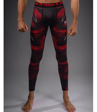 Venum Venum Matupa Spats Schwarz/Rot/Silber | MMA & BJJ Kompressionshose