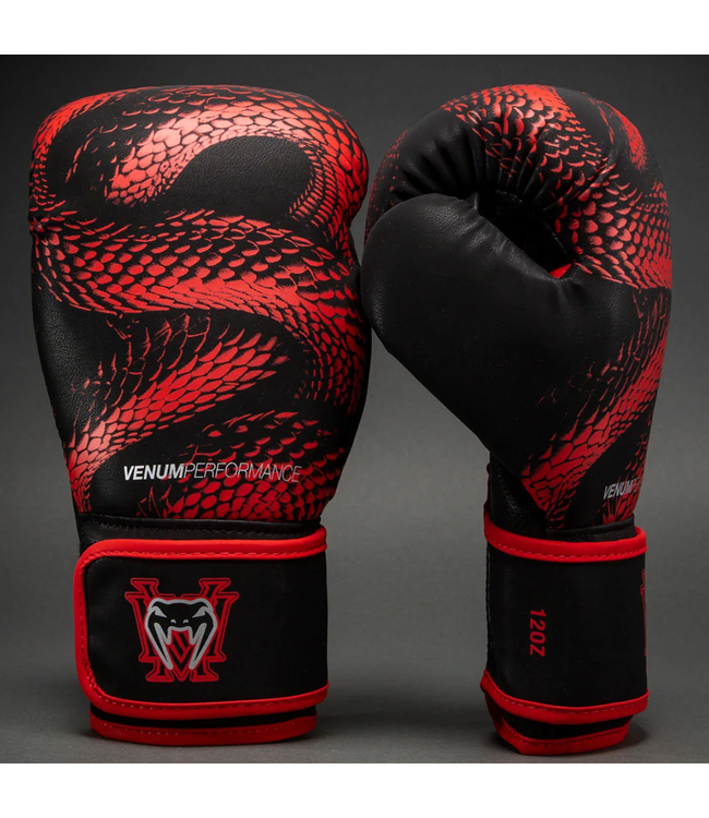 Venum Matupa Boxhandschuhe – Schwarz/Rot/Silber | Premium Handschuhe für Kickboxen, Muay Thai & Training - Copy - Copy
