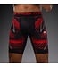 Venum Matupa Vale Tudo Shorts – Zwart/Rood/Zilver | Premium Compressie Shorts voor MMA, BJJ & No‑Gi