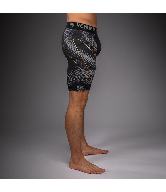 Venum Matupa Vale Tudo Shorts – Black/Grey/Gold | Premium Compression Shorts for MMA, BJJ & No‑Gi - Copy - Copy