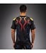 Venum x Tekken 8 Dry‑Tech T‑Shirt Yoshimitsu – Sneldrogend Performance Shirt voor MMA, Fitness & Kickboksen – Zwart/Oranje – Officiële Limited Edition