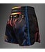 Venum x Tekken 8 Muay Thai Shorts Yoshimitsu – Premium Fight Shorts voor Muay Thai & Kickboksen – Zwart/Oranje – Limited Edition