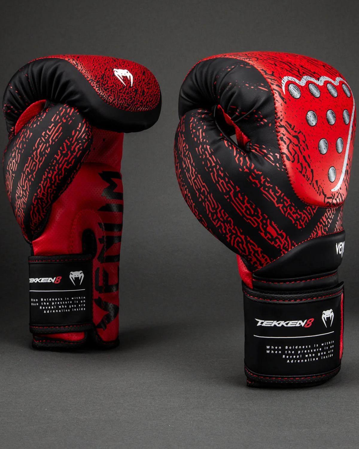 Venum x TEKKEN 8 Boxing Gloves - Kazuya - Red/Black - Fightwear Shop ...