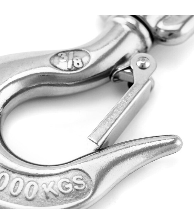 Swivel lifting hook for heavy punching bags – Locking eye hook up to 1000 kg