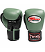 Twins Special BGVL3 Air Flow Boxing Gloves – Premium Leather – Olive green/Black