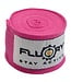 Fluory Boksbandages / Handwraps – Roze – 400 cm – per Paar