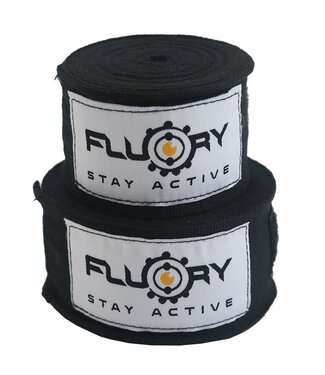 Fluory Fluory Boxbandagen 400 cm Schwarz – Paar