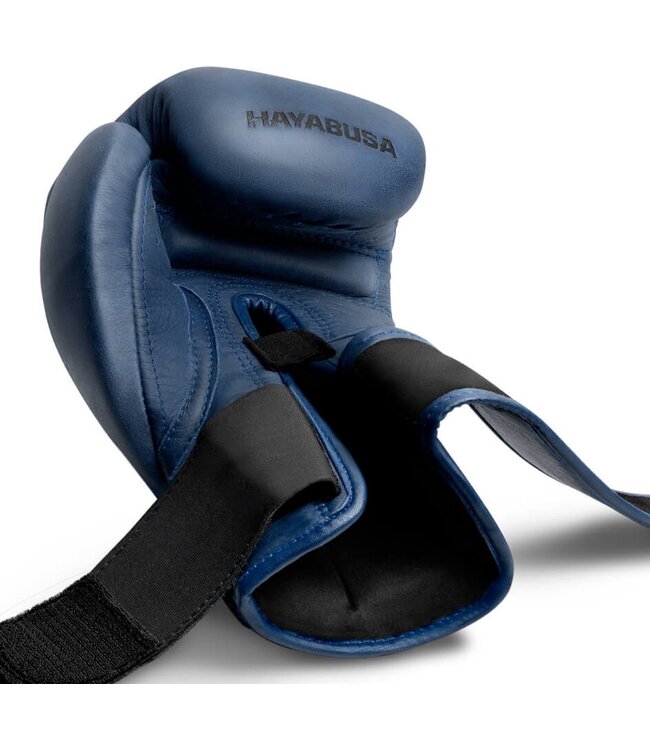 Hayabusa T3 LX Boxhandschuhe Indigoblau – Handgefertigte Premium-Boxhandschuhe aus italienischem Leder für Boxen & Kickboxen