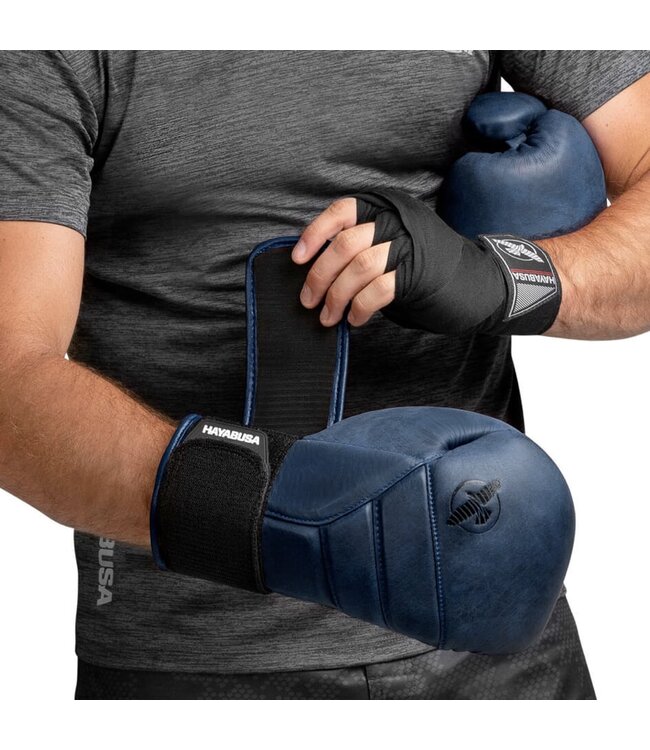 Hayabusa T3 LX Boxhandschuhe Indigoblau – Handgefertigte Premium-Boxhandschuhe aus italienischem Leder für Boxen & Kickboxen