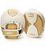Joya Fightgear CM100 Focus Mitts – Compact, Lightweight Pads for Speed & Precision – White/Gold