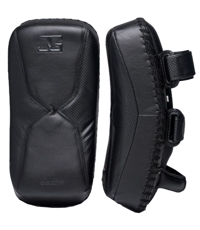 Joyagear Performance Thai Pads – Professionelle Armpratzen für harte Kicks & Schläge – Schwarz/Carbon