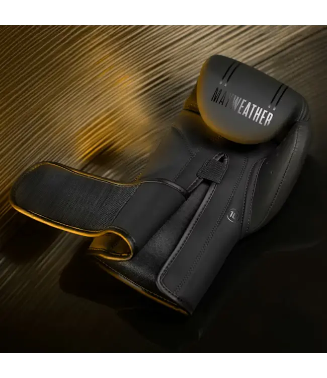 Hayabusa Mayweather Contender Bokshandschoenen – Zwart – Comfortabele Pasvorm en Stevige Polssteun