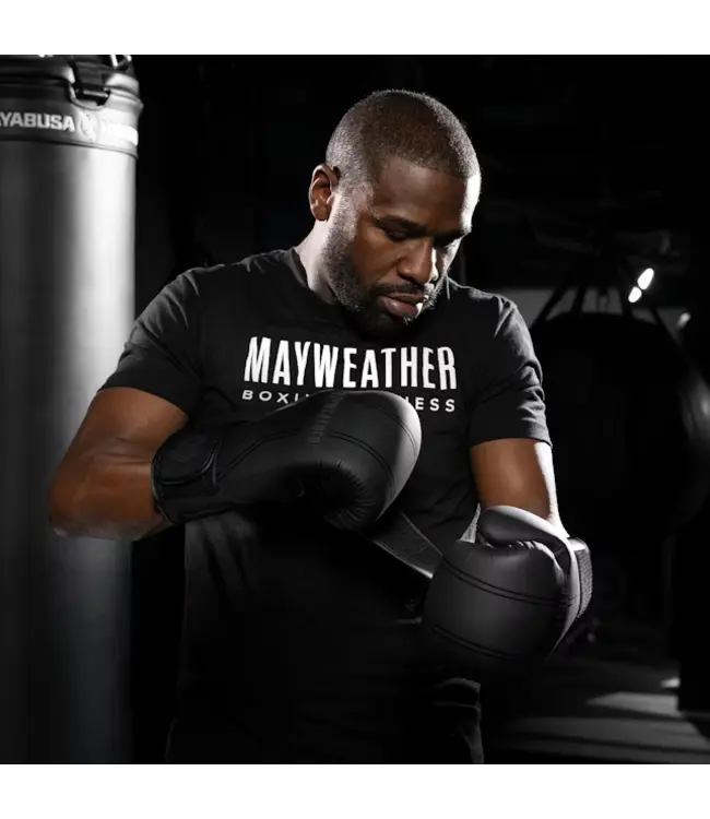 Hayabusa Mayweather Contender Bokshandschoenen – Zwart – Comfortabele Pasvorm en Stevige Polssteun
