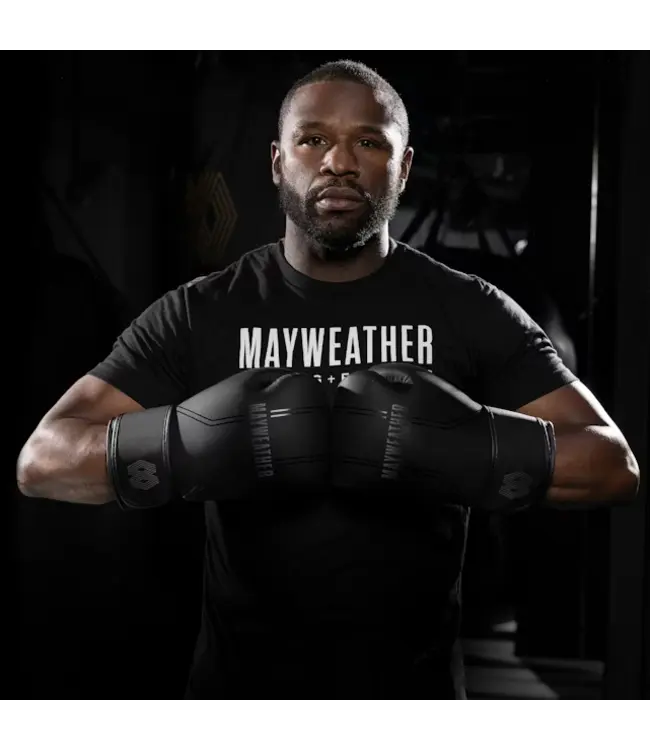 Hayabusa Mayweather Contender Boxhandschuhe – Schwarz – Bequeme Passform & Stabile Handgelenkstütze