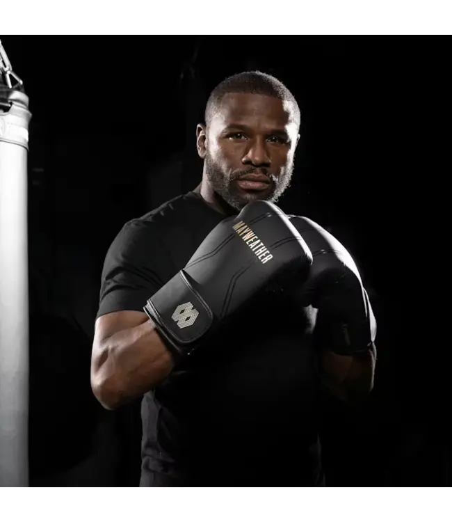 Hayabusa Mayweather Contender Bokshandschoenen – Zwart Goud – Comfortabele Pasvorm en Stevige Polssteun