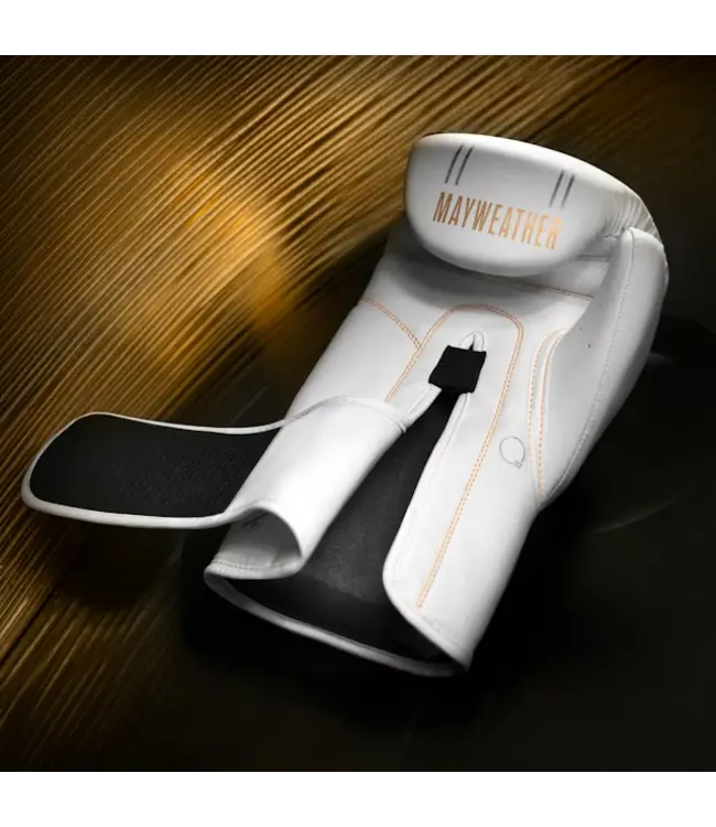 Hayabusa Mayweather Contender Bokshandschoenen – Wit Goud – Comfortabele Pasvorm en Stevige Polssteun