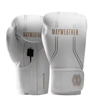 Hayabusa Hayabusa Mayweather Contender Boxing Gloves - White Gold