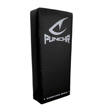 PunchR PunchR Kickshield Classic – Zwart/Wit – 75×35×15 cm Trapkussen