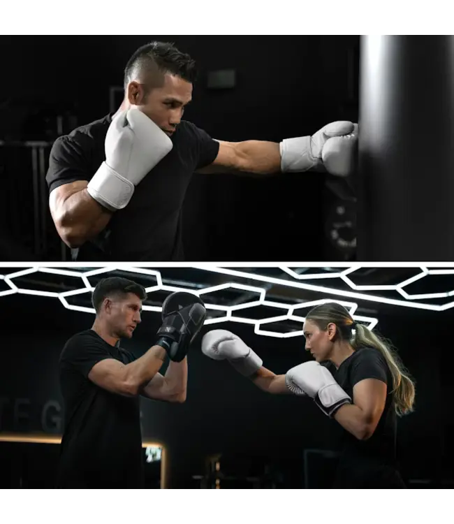 Hayabusa T360 Leather Boxing Gloves – Sea Smoke