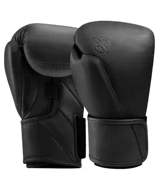 Hayabusa Hayabusa T360 leren bokshandschoenen - Midnight Black