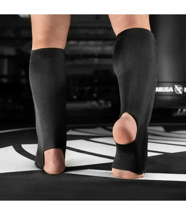 Hayabusa Core Sleeved Shin Guards – Lightweight compression shin guards