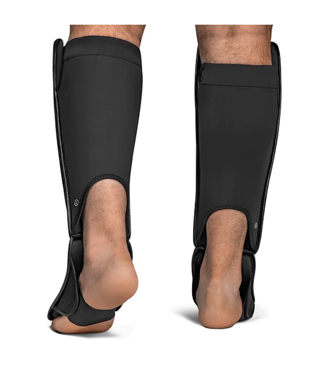 Hayabusa T3 Full Back MMA Shin Guards Black