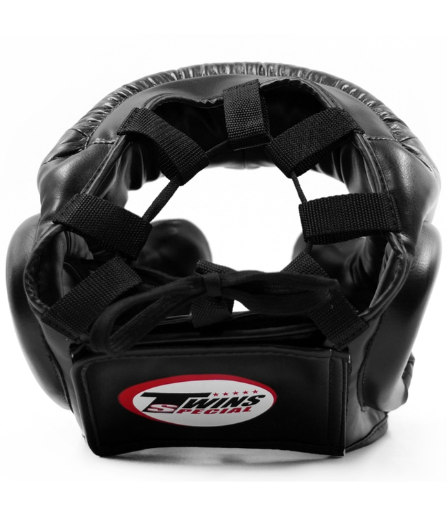 Twins HGL3 Headgear – Premium Sparring Protection for Boxing & Muay Thai – Black