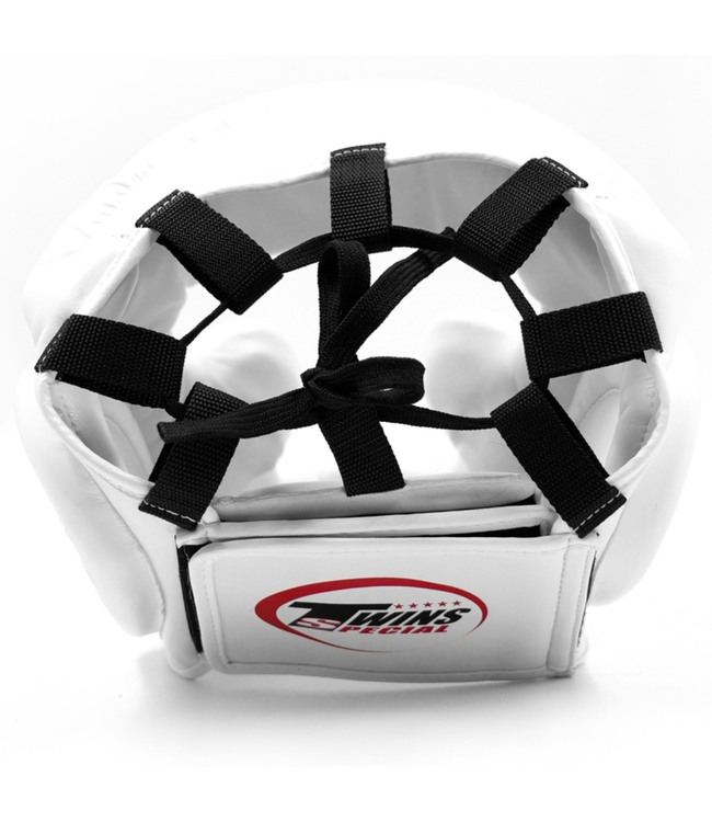 Twins HGL3 Kopfschutz – Premium Schutz für Sparring & Training – Weiss