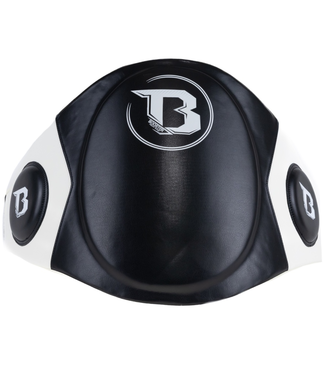 Booster Fightgear Booster PRO BP Bauchschutz – Schwarz/Weiß
