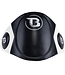 Booster PRO BP Bauchschutz Belly Pad – Schwarz/Weiß – High‑Quality Synthetic Leather Trainer Body Protector für Kickboxen & Muay Thai